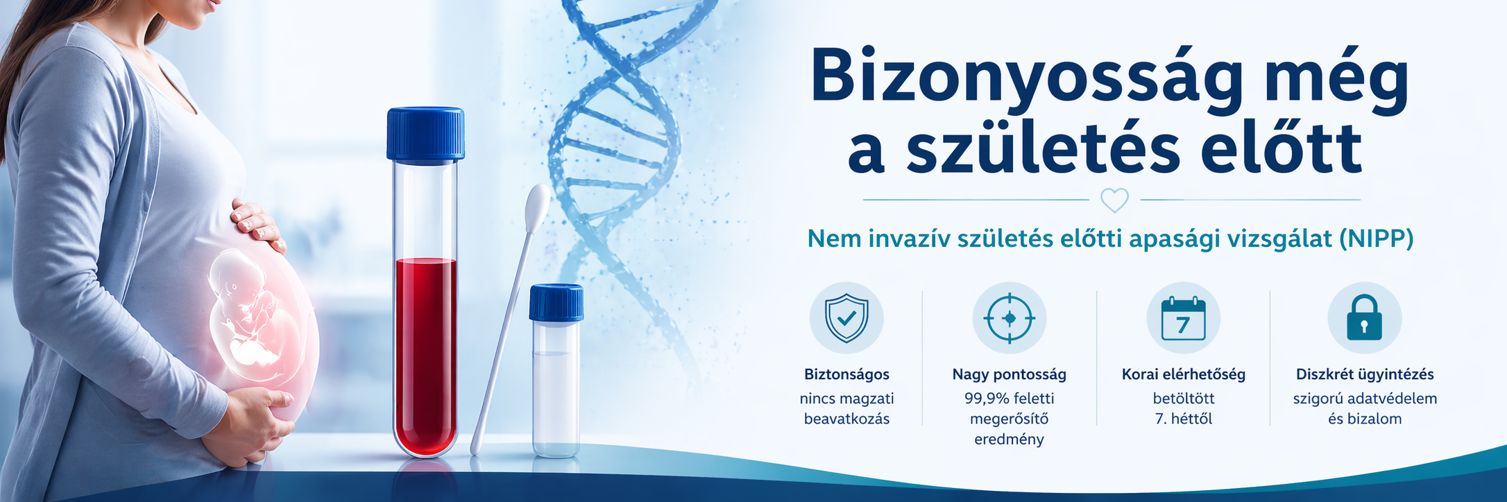 Nem invazív születés előtti apasági vizsgálat – teljes útmutató